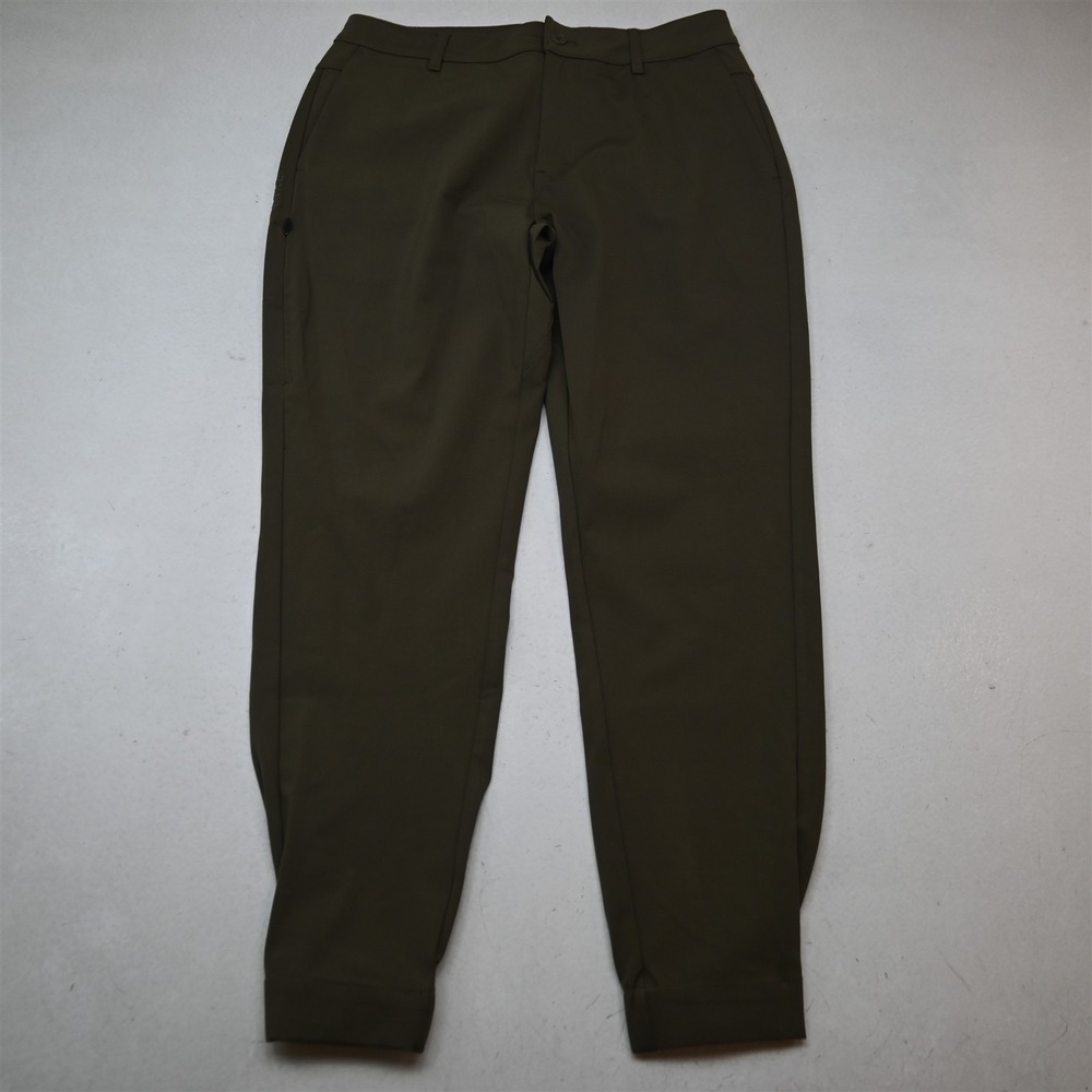 BYLT 33x32 Tan Brown Performance Stretch Slim Jogger Golf Mens Pants